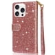 thumbnail image 2 of Funda para FOXDOCK Elegante funda iPhone 16 Pro Glitter con cremallera-Ideal para el uso diario, 2 of 5