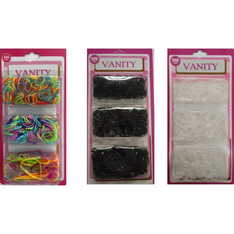 Elásticos De Silicona Para El Cabello 1 Un Vanity