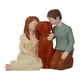 thumbnail image 2 of Figura De Resina Coleccionable, Estatua Navideña Para Sala De Estar, Chimenea, Interior, Familia, 2 of 5