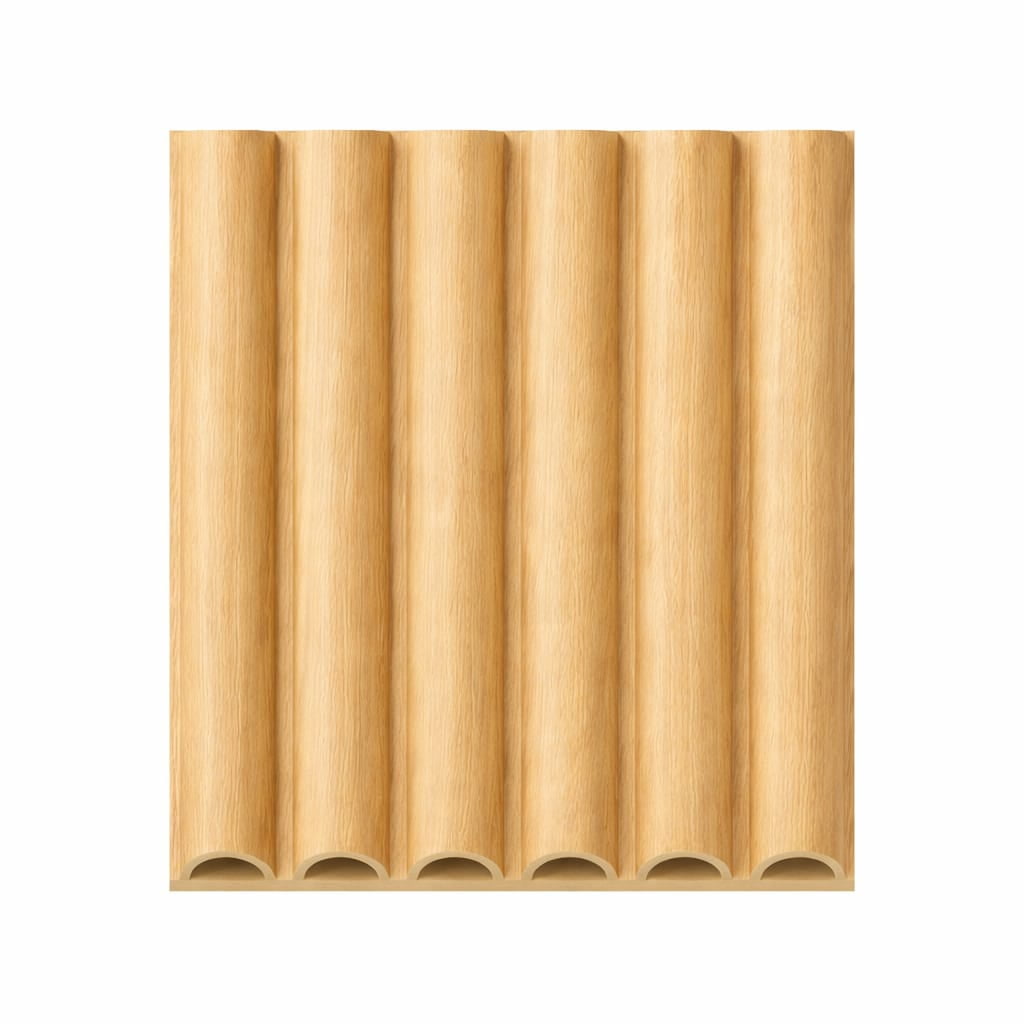 Byb Home - Wall Panel Curvo Pvc 10 Pzs 3d 16x250 Cm Arce 1