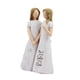 thumbnail image 1 of Figura Estatua De La Amistad De Las Niñas Beige, 1 of 3