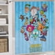thumbnail image 5 of Harvey Beaks-theme 4-Piece Shower Curtain Set with Rugs, Waterproof Bathroom Decor Set Includes Bath Mat, U-Shaped Rug, Toilet Lid Cover and Curtain with Hooks, 5 of 6