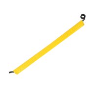 Magideal - Protector De Cuerda De Escalada, Equipo De Escalada Con Cuerda, Protección Contra El Desgaste, Cubierta De Cuerda De Escalada Al Aire Libre, Para Rapp Amarillo 50Cm