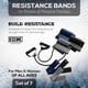 thumbnail image 5 of Set de 7 bandas Resistance Loop con asas EDX para entrenamientos, 5 of 7