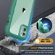 thumbnail image 4 of Funda de teléfono Miracase Glass Series para iPhone 11, color verde claro, 4 of 6