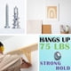 thumbnail image 3 of Anclajes para paneles de yeso Ansoon Zinc, autoperforantes y kit de tornillos, 50 unidades, 3 of 7