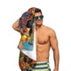 thumbnail image 5 of Timmy Time Toalla de playa de secado rápido con diseño temático, regalo para mujeres y niñas, ideal para cumpleaños, fans, amantes de la música, uso en la playa o al aire libre, 78 × 160 cm, 5 of 6