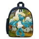 thumbnail image 1 of Los Pitufos Mochila Escolar para Niños y Niñas, Mochila Infantil Ligera de Alta Calidad, Grande y Duradera Azul, 1 of 6