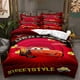 thumbnail image 1 of Lightning McPrinted Bed Sheet Set Car Movie Pattern Comfortable Bedding Set Boys and Adults 3-Piece Set Bed Sheets, 1 of 5