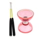 thumbnail image 4 of Malabares Juguetes Triple Rodamiento Diabolo 12cm Con Palillos Y Cuerda Rojo, 4 of 5