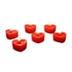 thumbnail image 1 of Pack 50 velas aromáticas corazón 4 cm frutilla rojo, 1 of 3