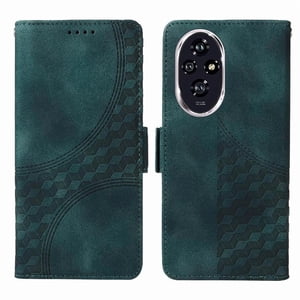 Carcasa Foxdock Honor 200 De Cuero Pu, Diseño Acolchado Clásico, Protección Contra Caídas Y Rayones