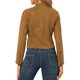 thumbnail image 3 of INSPIRE CHIC Chaqueta de Mujer de Imitación de Gamuza con Cremallera, Corta, Estilo Biker Moto, Abrigo para Looks Casuales y Elegantes S Marrón, 3 of 7