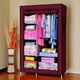 thumbnail image 3 of Closet Organizador Armable de Tela 2 Cuerpos Wine Red 175 cm, 3 of 3