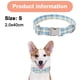 thumbnail image 2 of Collar para perro con lazo - Collar para perro con lazo ajustable, elegante, tamaño pequeño, mediano o grande, 2 of 5