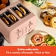 thumbnail image 2 of Tostadora BELLA, 4 rebanadas, 900 W, 6 ajustes, control de sombra, Blossom, 2 of 7