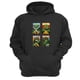 thumbnail image 1 of Polerón Canguro Tortugas Ninja Gris Oscuro Talla Xl Unisex, 1 of 2