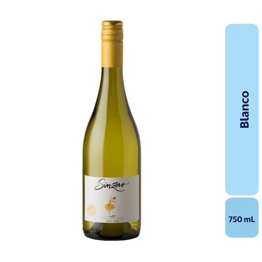 Vino Blanco Botella 750 mL Sinzero