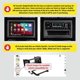 thumbnail image 2 of Scosche FD3090B Double DIN o Single DIN con bolsillo para radio, 2 of 3