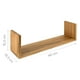 thumbnail image 4 of Pack 2 Repisas Flotantes Madera 40x15 cm Fijación Invisible, 4 of 11