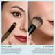 thumbnail image 5 of Brocha de maquillaje Rose and Ben Beauty D2 para corrector y complexión, 5 of 8