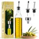 thumbnail image 1 of Botella AOZITA de 500 ml para aceite de vidrio, transparente, 1 of 8