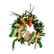 thumbnail image 1 of Corona De Conejo De Pascua De 18 Pulgadas Con Ventana De Zanahoria De Huevos Para Adorno De Puerta Delantera, 1 of 3