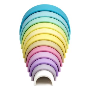 Arcoiris De Colores Pastel 12Pcs Dëna Multicolor