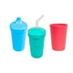 thumbnail image 1 of Set 3 Vasos Azul Aqua Rojo, 1 of 3