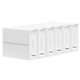 thumbnail image 1 of Caja de almacenamiento SUOCO 6 unidades plegable blanca 45x38x32 cm, 1 of 6