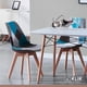 thumbnail image 2 of Pack de 4 Sillas Eames Patchwork Acolchada Tela Wood - Celeste, 2 of 4