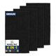 thumbnail image 1 of Tapete de puerta Muddy Mat, 4 piezas, negro, mediano, 76 x 48 cm, absorbente, 1 of 7