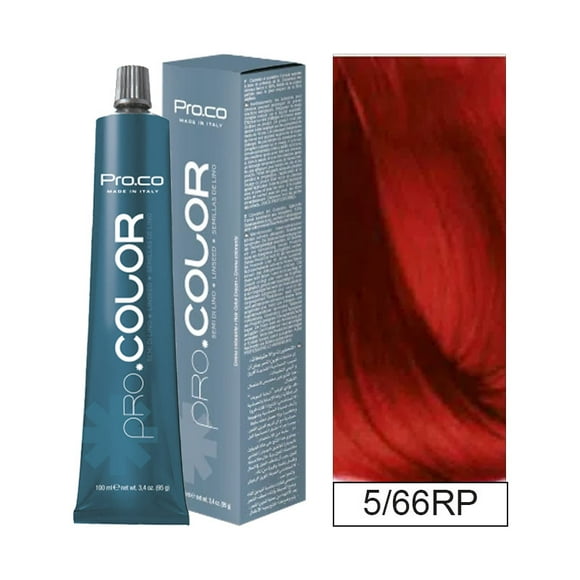 Tintura Permanente Pro.color 5/66 Rp 100ml + Oxidante
