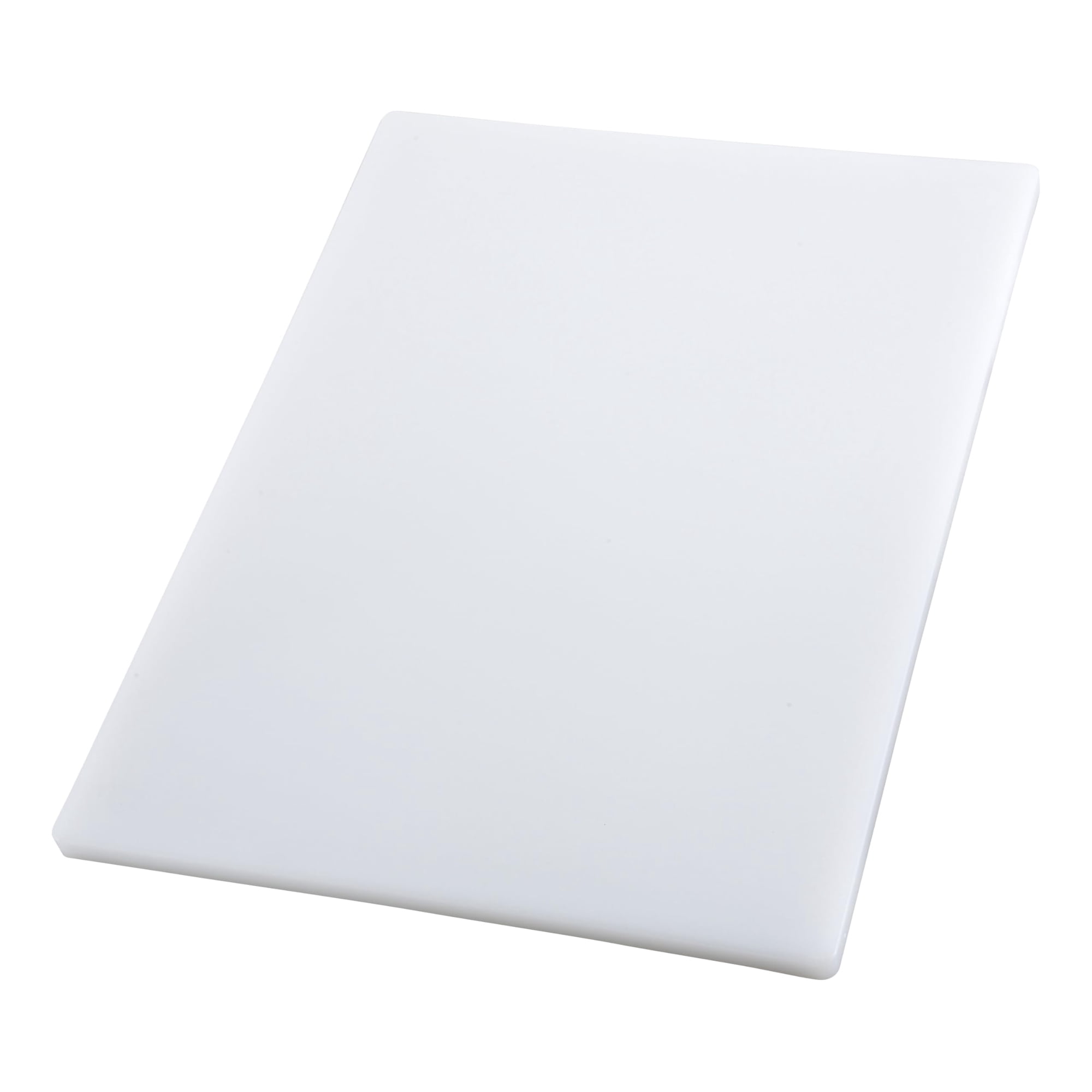 Tabla De Cortar Winco De Plástico Resistente, 30 X 45 X 2 Cm, Color Blanco