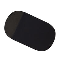 Magideal - Bolsa De Almacenamiento Con Soporte Para Disco Duro Externo Para Ordenador Portátil, Bolsa Trasera Autoadhesiva Elástica Para Accesorios De Ordenador, Negro