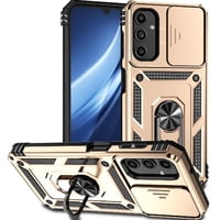 Estuche Gangxun Para Samsung Galaxy A25 5G, Soporte Giratorio 360°, Estilo Mecánico Y Magnético