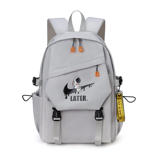 2024 Astronaut Printed Orthopedic Men Laptops Backpack Teenages Schoolbag Primary Waterproof Backpacks Nylon Kids School Bags