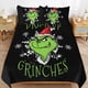 thumbnail image 2 of 3 Piece Bedding SetFunny Christmas GrinchComforter Set for Kids Boys Teen Tween 3D Lightweight Microfiber Bedding Sets, 2 of 5