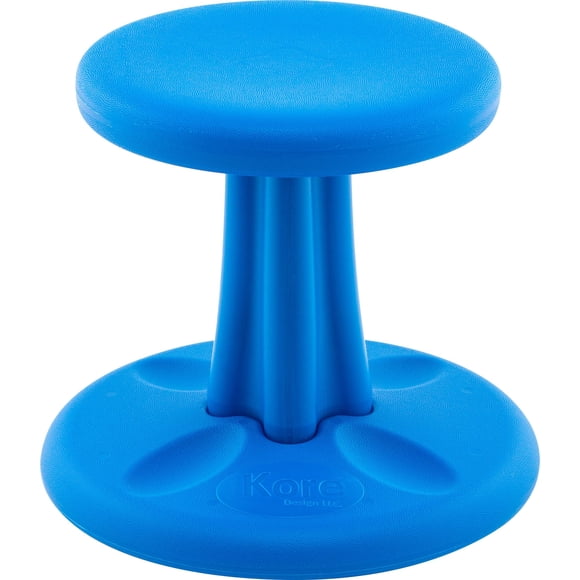 Taburete Oscilante Kore Design 30 cm Azul 4‑5 años