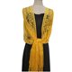 thumbnail image 2 of suxuMhao Chal de Encaje Calado, Chal de Noche, Chal con Borlas, Chal de Boda, Chal con Bufanda, Decoración de Vestido Casual Diaria, Amarillo, 25.6 X 72.8 Pulgadas (Incluye Longitud de Borlas), 1, 2 of 2