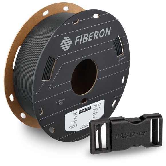 Filamento termoplástico Polymaker Fiberon PA612-CF15 1,75 mm
