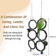 thumbnail image 2 of Columpio para Aves BNOSDM HY102C Anillos Madera Natural, 2 of 3