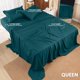 thumbnail image 2 of Juego de sábanas Utopia Bedding Queen de microfibra cepillada, color verde azulado, 2 of 7