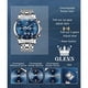 thumbnail image 2 of Reloj OLEVS Hombre Cronógrafo 41mm Acero Azul Fecha, 2 of 3