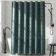 thumbnail image 1 of REGALWOVEN Conjunto de Cortinas de Ducha con Textura Geométrica 3D y Borlas para Decoración de Baño Verde 72"W x 72"L, 1 of 7