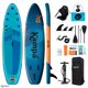 thumbnail image 1 of Set Tabla Stand Up Paddle Surf Inflable Azuria 320x81x15cm Color Oceánico, 1 of 12