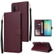 thumbnail image 1 of Funda Cartera para Samsung Galaxy A26 5G con Tarjetero, Soporte y Cordón - Protección Rojo, 1 of 5