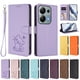 thumbnail image 3 of Carcasa Billetera de Cuero Sintético para Xiaomi Redmi Note 14S 4G, Lila Claro, 3 of 6