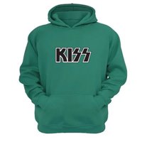 Genérico - Polerón Canguro Kiss Verde Aguamarina Talla Xl Unisex