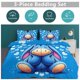 thumbnail image 5 of Eeyore Print Bedding Set Pattern Duvet Cove Set 3 Pieces 1 Quilt Cover And 2 Pillowcases for Women Men Teens, 5 of 5
